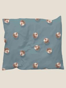 Hedgy Blue pillowcase via SNURK