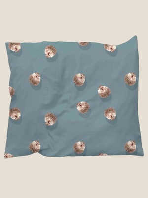 Hedgy Blue pillowcase from SNURK