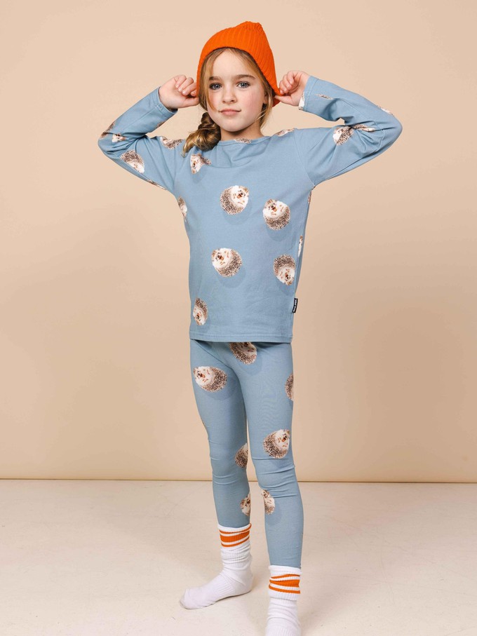 Hedgy Blue Legging Kids from SNURK