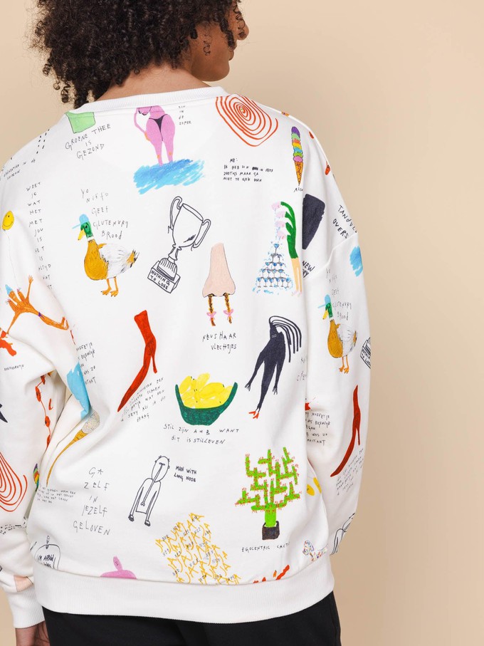 Rogier Roeters Oversized Sweater Unisex from SNURK