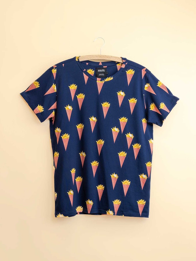 Fries Navy T-shirt and Shorts set Women from SNURK