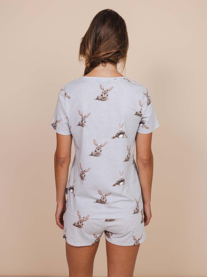 Bunny Bums V-neck T-shirt Women from SNURK