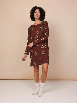Sloth Longsleeve Dress Women from SNURK