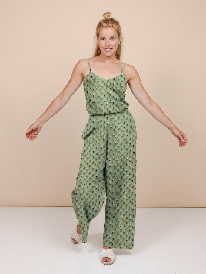Cozy Cactus Wide Pants Women from SNURK