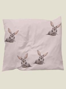 Bunny Beige pillowcase via SNURK