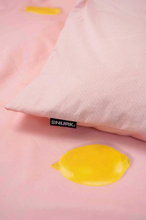 Lemon pillowcase from SNURK