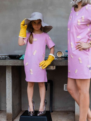 Twisters T-shirt Dress Kids from SNURK