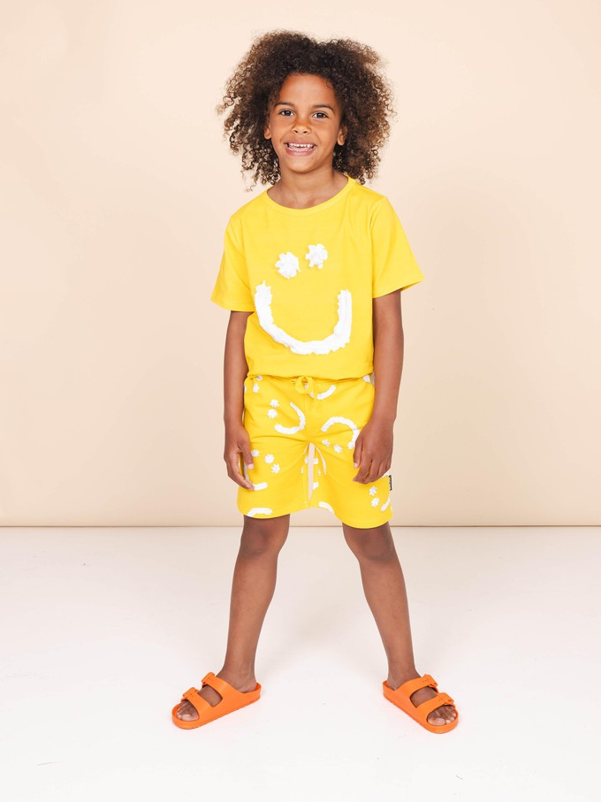 Smiles Yellow Shorts Children from SNURK
