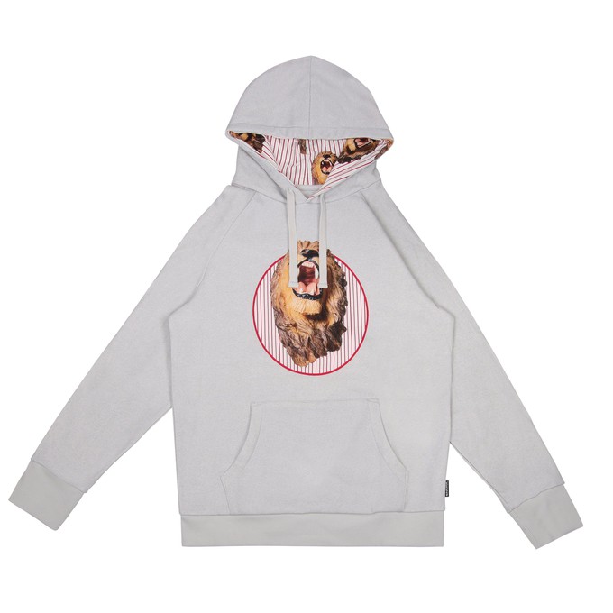 Lion Head Oversized hooded sweater Men from SNURK