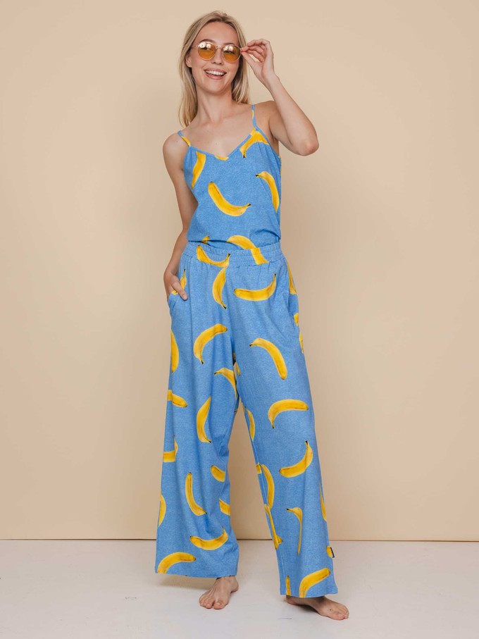 Banana Blue Top and Wide pants set Women from SNURK