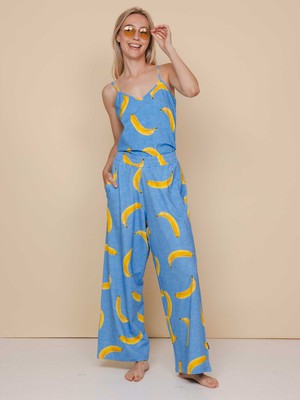 Banana Blue Top and Wide pants set Women from SNURK