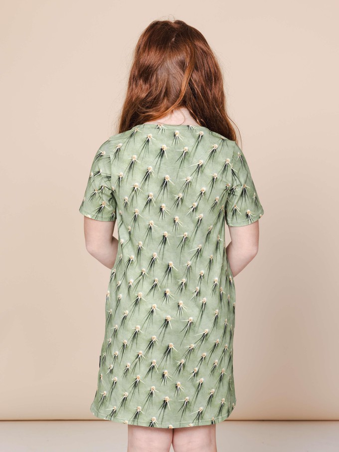 Cozy Cactus T-shirt Dress Kids from SNURK