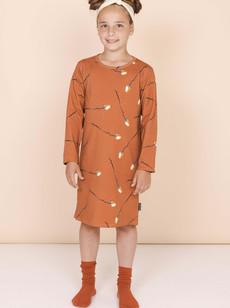 Marshmallow Dress long sleeve Kids via SNURK
