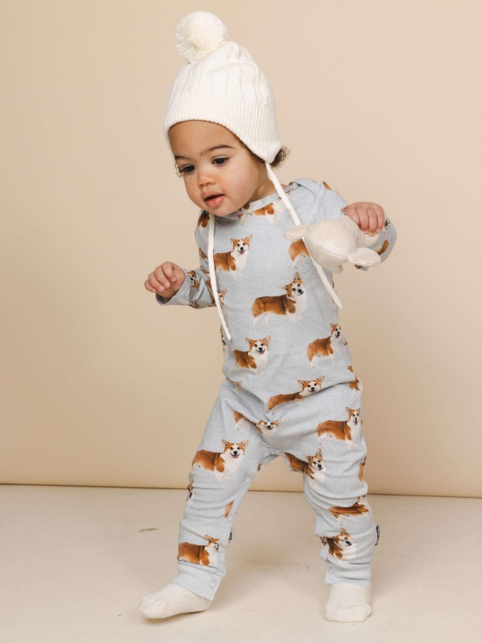 Corgi Time Jumpsuit Baby from SNURK