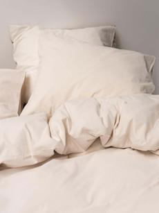 Beige pillowcase via SNURK