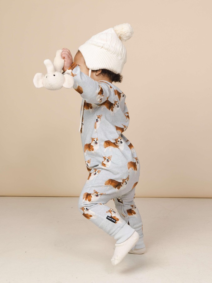 Corgi Time Jumpsuit Baby from SNURK