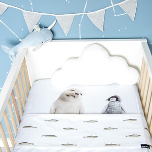 Arctic Friends Baby Bed Sheet from SNURK
