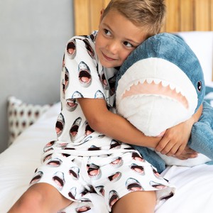 Shark!! shirt and shorts for kids from SNURK