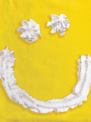 Smiles Yellow T-shirt Dress Kids from SNURK