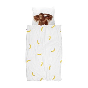 Banana Monkey pillow case 60 x 70 cm from SNURK