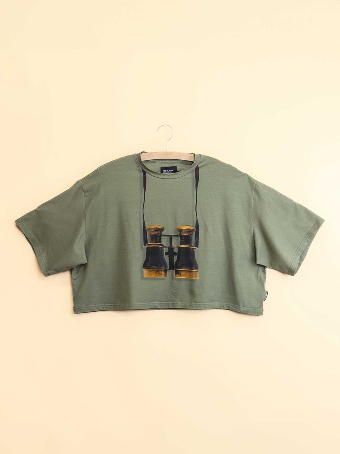Binoculars Cropped T-shirt and Shorts set Women from SNURK