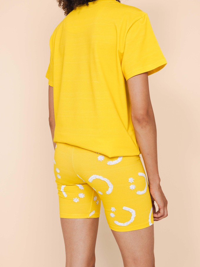 Smiles Yellow Bikershorts Women from SNURK