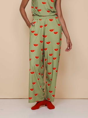 Watermelon Cropped T-shirt and Wide pants set Women from SNURK
