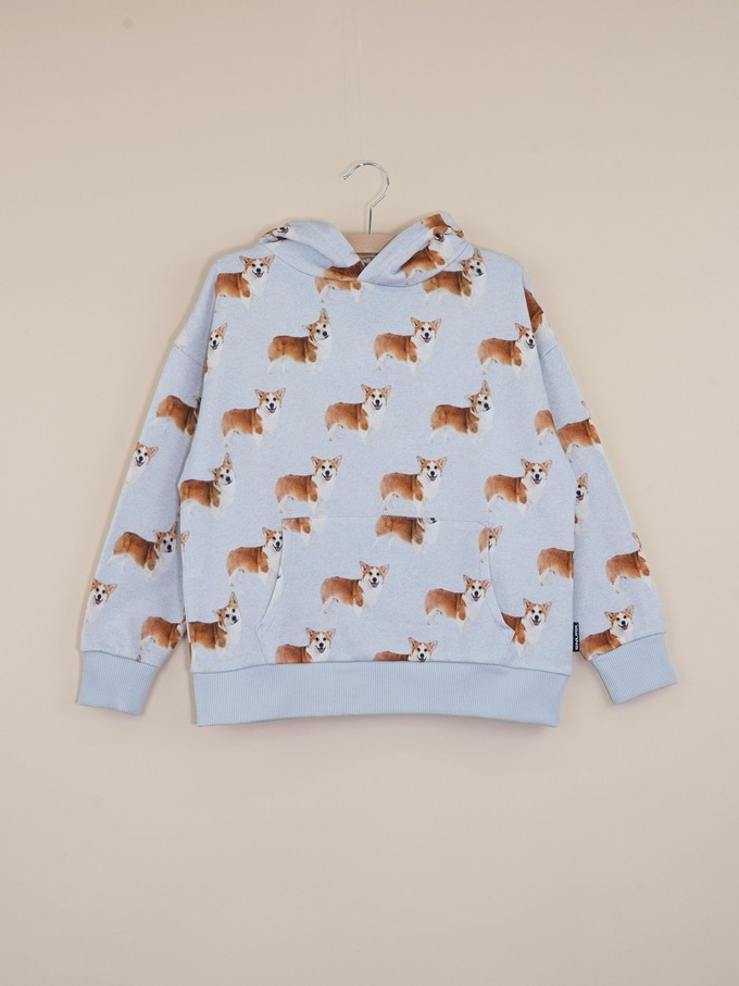 Corgi Time Oversized hoodie Kids from SNURK