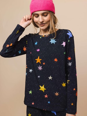 Starry Night T-shirt long sleeve Women from SNURK
