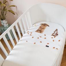 Furry Friends Baby Bed Sheet via SNURK