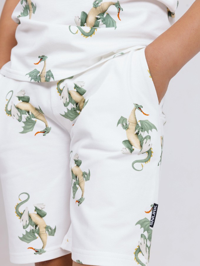 Dragon shorts for kids from SNURK
