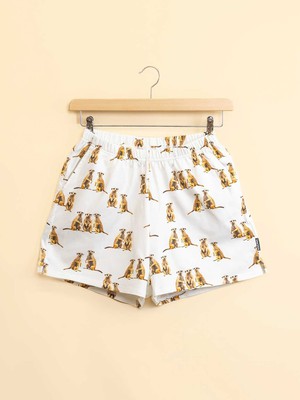 Meerkats V-Neck T-shirt and Shorts set Women from SNURK