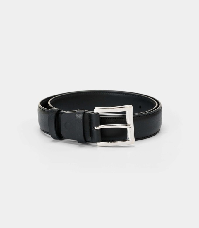 Classic Vegan Belt – Black from Solari Milano
