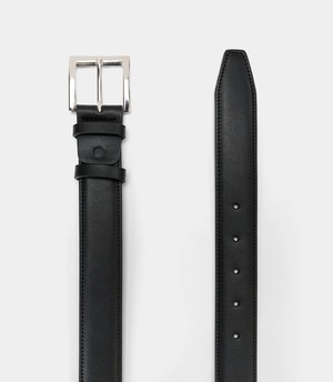 Classic Vegan Belt – Black from Solari Milano