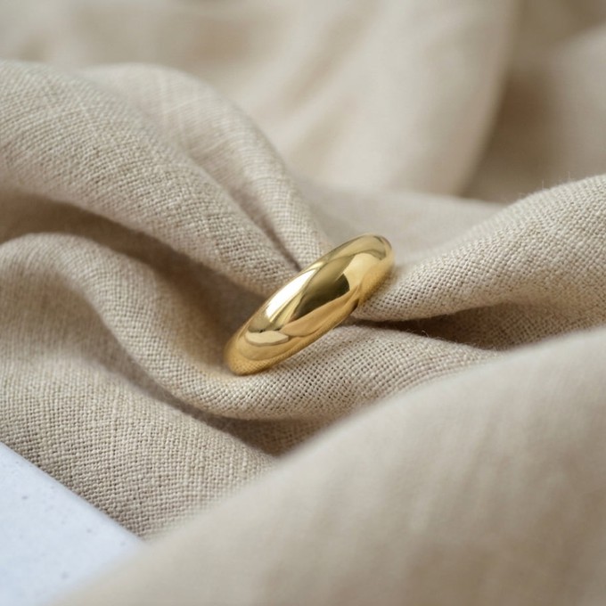 Chunky June Ring - Gold 14k from Solitude the Label