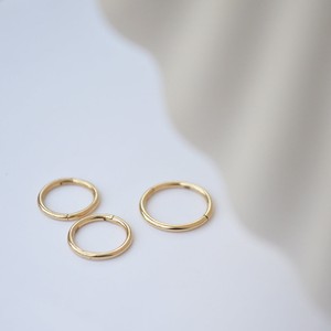 Piercing hoop - Gold 14k from Solitude the Label