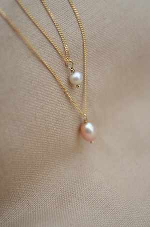 Triple Tiny Pearl Necklace – Victoria Six