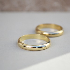 Classic wedding band chunky - Gold 14k from Solitude the Label