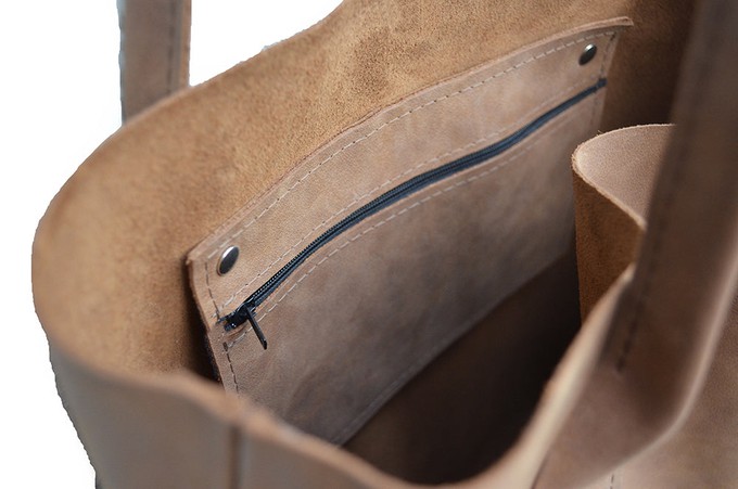 Totebag Atelier Collection - Cognac from Solitude the Label