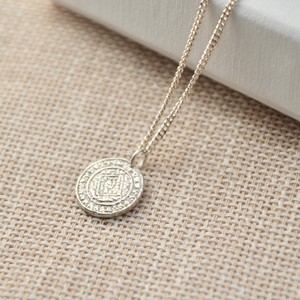 Coin Necklace - Silver from Solitude the Label
