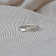 Wave Ring - Silver from Solitude the Label