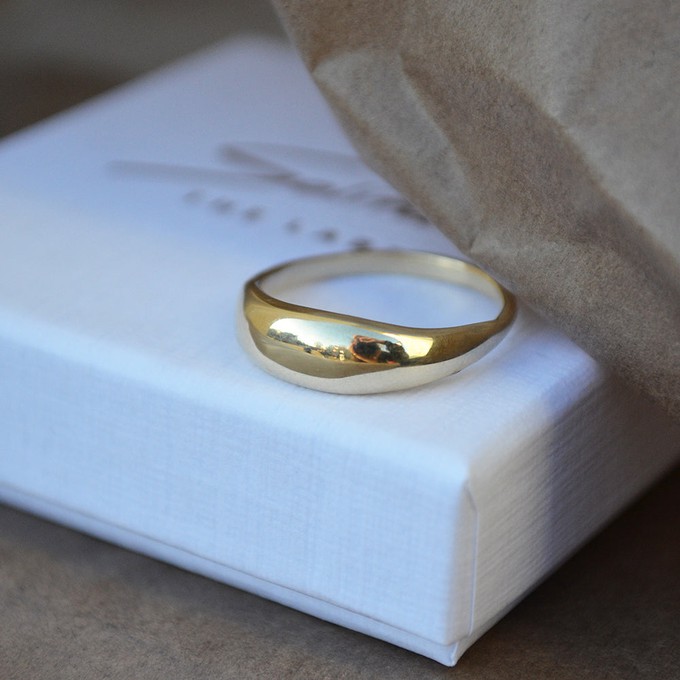 Chunky June Ring - Gold 14k from Solitude the Label