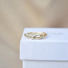 Flore Ring - Gold 14k via Solitude the Label