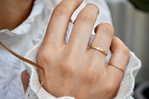Structure Ring - Gold 14k from Solitude the Label