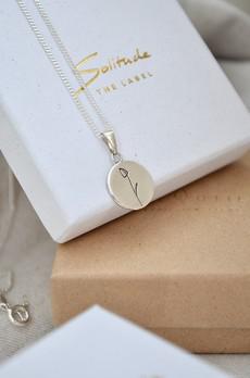 Thoughtful Tulip - Botanical Amulet - Silver from Solitude the Label