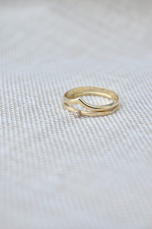 Vevey Ring - Gold 14k from Solitude the Label
