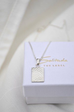 Rainbow Necklace - Silver from Solitude the Label