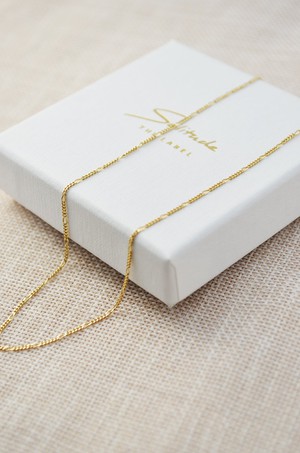 Figaro Necklace - Gold 14k from Solitude the Label