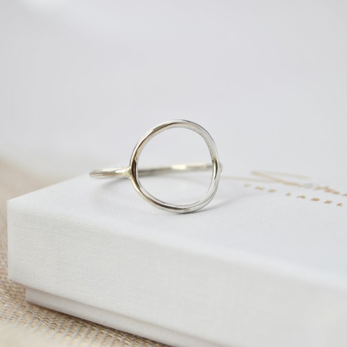 Moon Ring - Silver from Solitude the Label