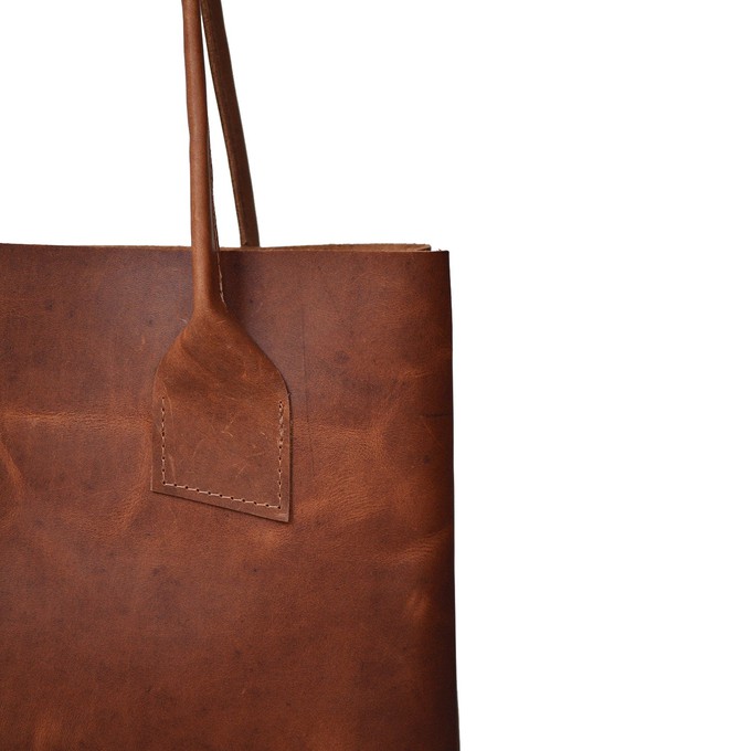 Totebag Atelier Collection - Cognac from Solitude the Label